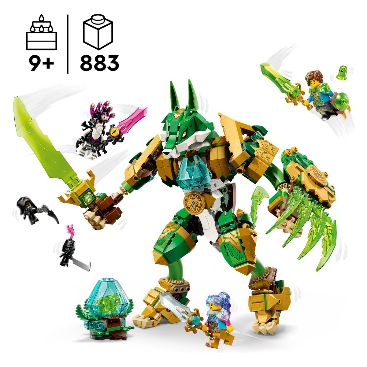 Kocke Dreamzzz Robotski oklep lisičjega varuha 71508