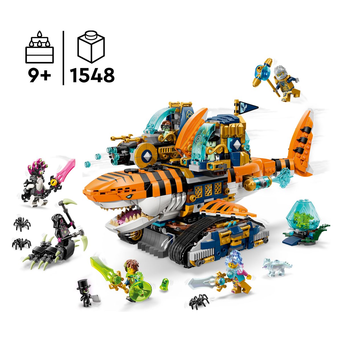 Kocke Dreamzzz Akvarij tigrskega morskega psa 71515