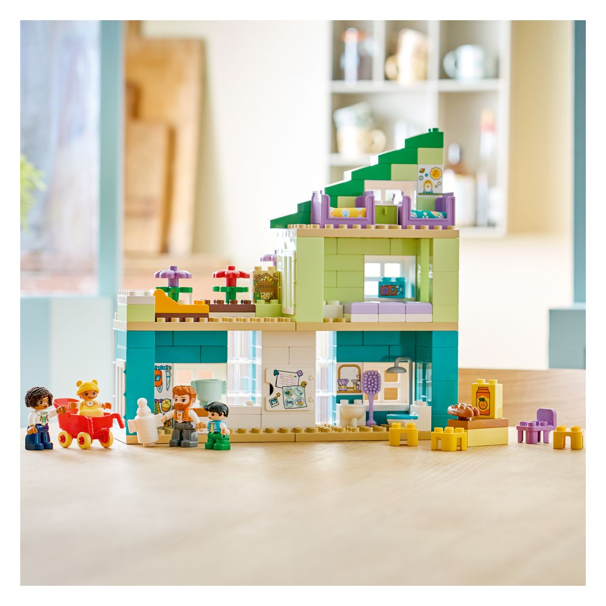 Kocke Duplo 3v1 Sodobna družinska hiša s figurami 10470 Kocke Duplo 3v1 Sodobna družinska hiša s figurami 10470