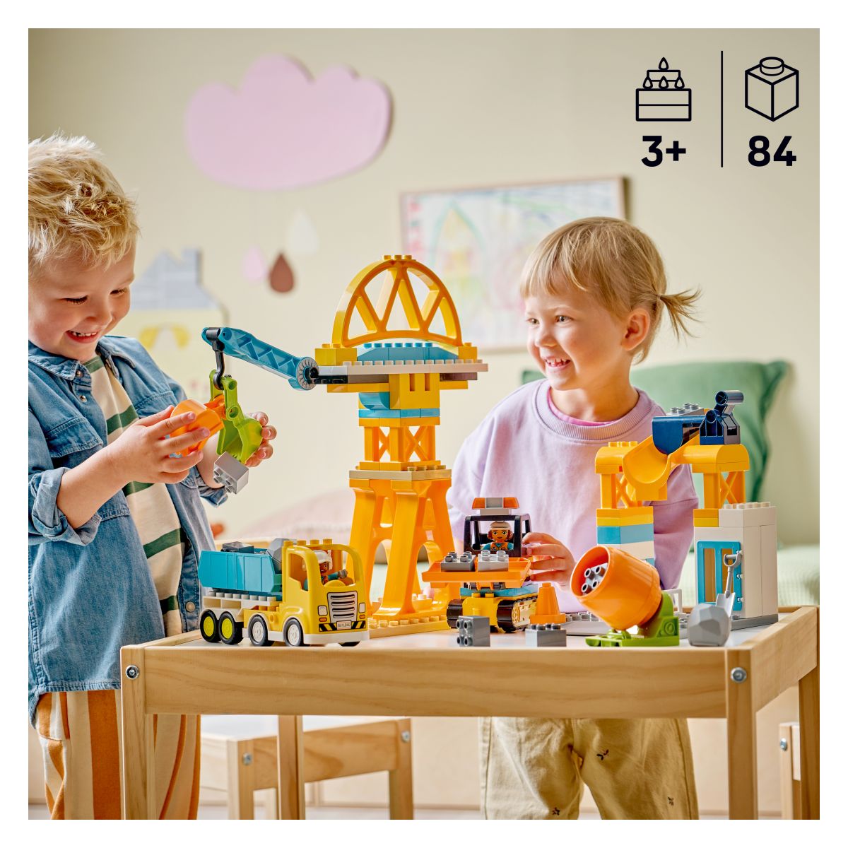 Kocke Duplo 3v1 Gradbišče in vozila 10476 Kocke Duplo 3v1 Gradbišče in vozila 10476