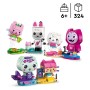 Kocke Gabby's Dollhouse Gabbyjine mačje prijateljice, sestavljene iz kock 11215 Kocke Gabby's Dollhouse Gabbyjine mačje prijateljice, sestavljene iz kock 11215