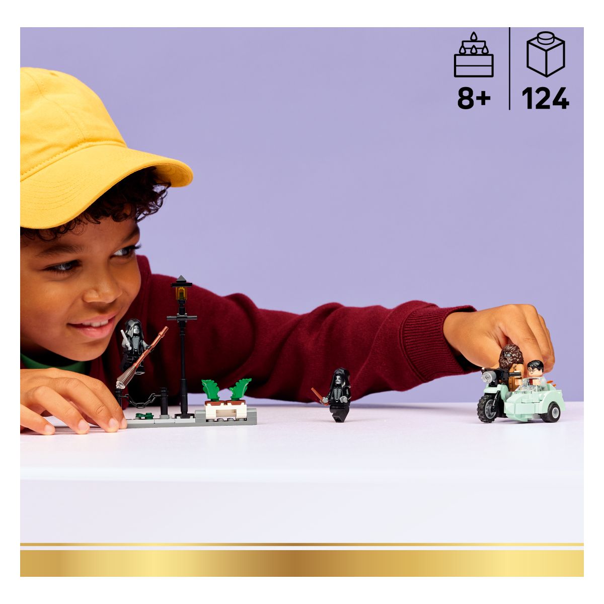 Kocke Harry Potter Hagrid in Harry bežita z Rožmarinove ulice 76459 Kocke Harry Potter Hagrid in Harry bežita z Rožmarinove ulice 76459