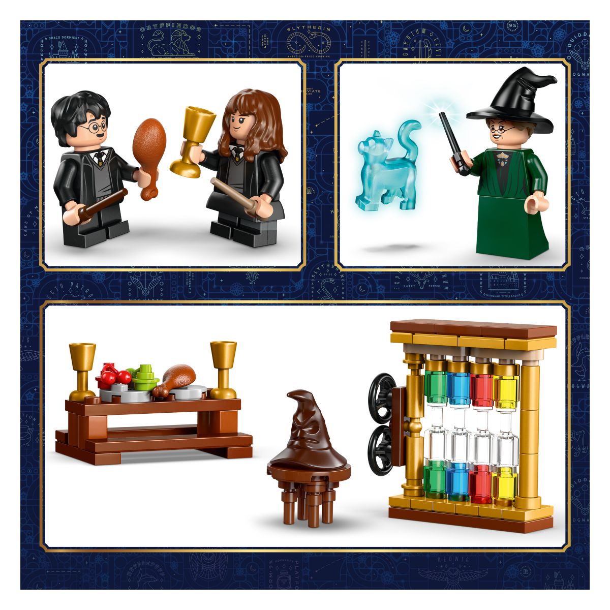 Kocke Harry Potter Grad Bradavičarka: obred klobuka Izbiruha 76460 Kocke Harry Potter Grad Bradavičarka: obred klobuka Izbiruha 76460