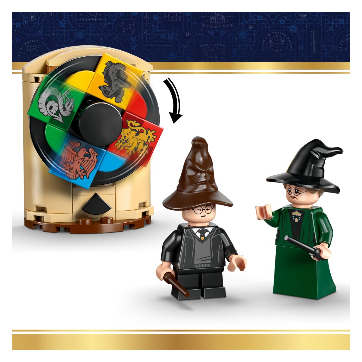 Kocke Harry Potter Grad Bradavičarka: obred klobuka Izbiruha 76460 Kocke Harry Potter Grad Bradavičarka: obred klobuka Izbiruha 76460