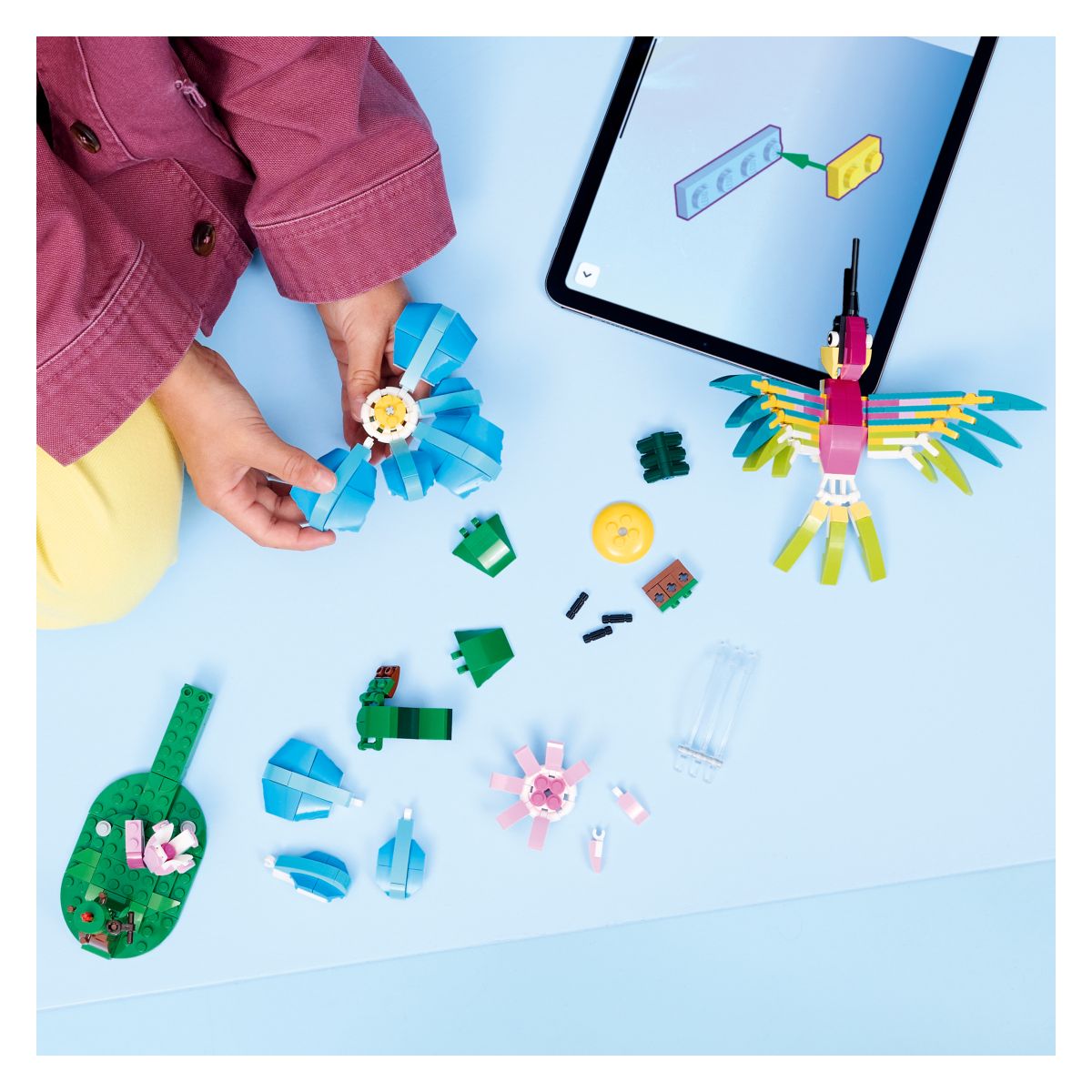 Kocke Creator Divje živali: Pisani kolibri 31384 Kocke Creator Divje živali: Pisani kolibri 31384