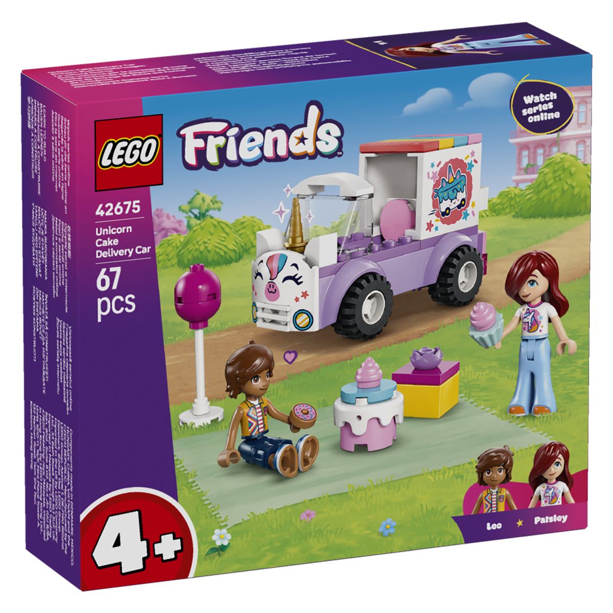 Lego Friends Samorogast avto za dostavo tort 42675