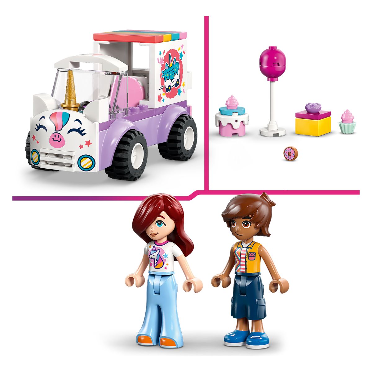 Lego Friends Samorogast avto za dostavo tort 42675