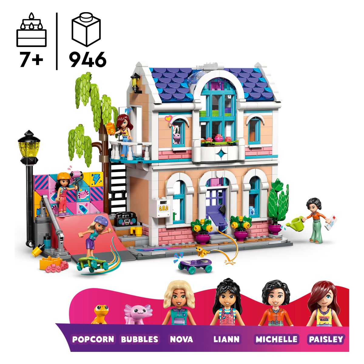 Kocke Friends Liannina družinska hiša 42687