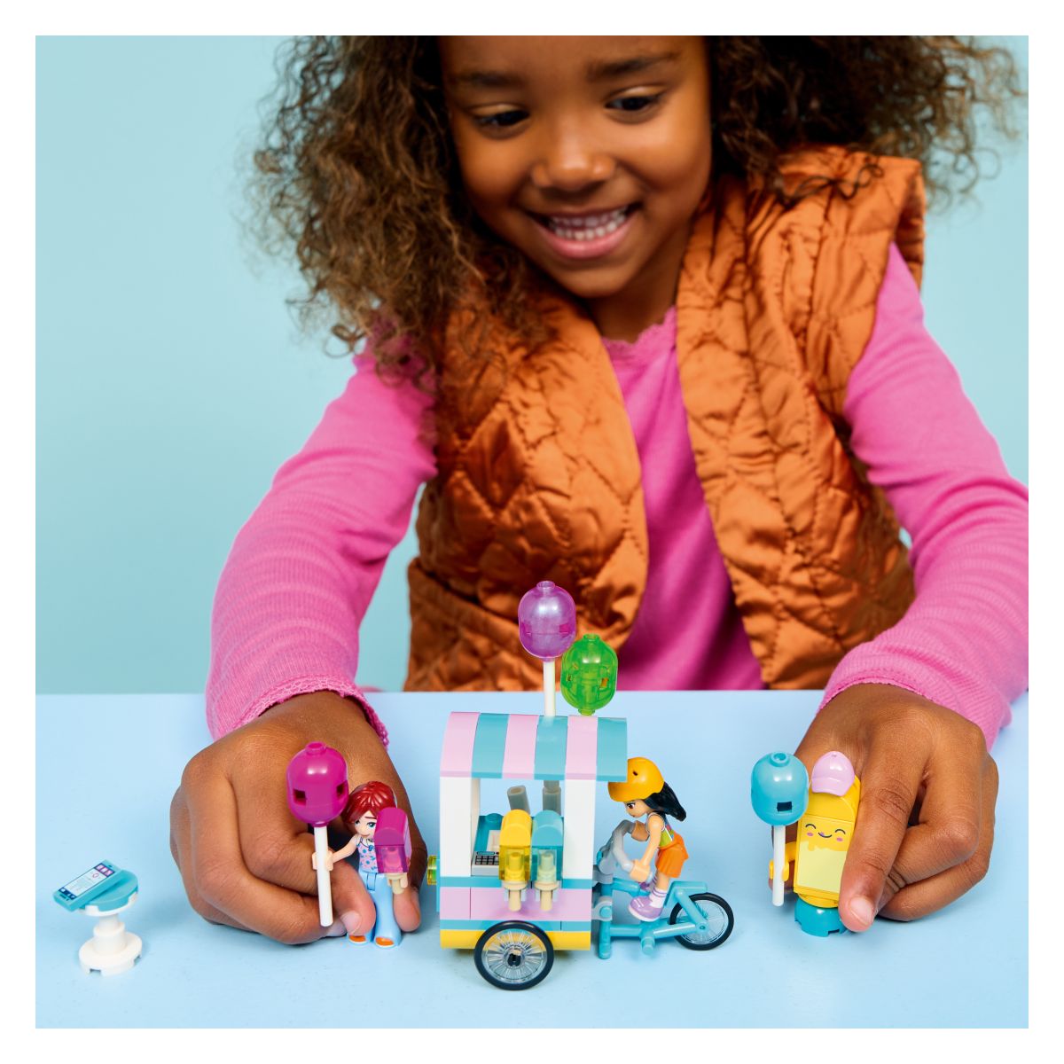 Kocke Friends Stojnica s sladoledom in baloni 42692