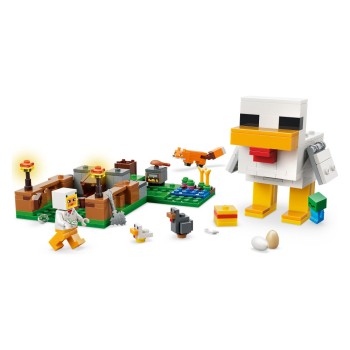 Lego® Minecraft® 21585 Piščančja farma