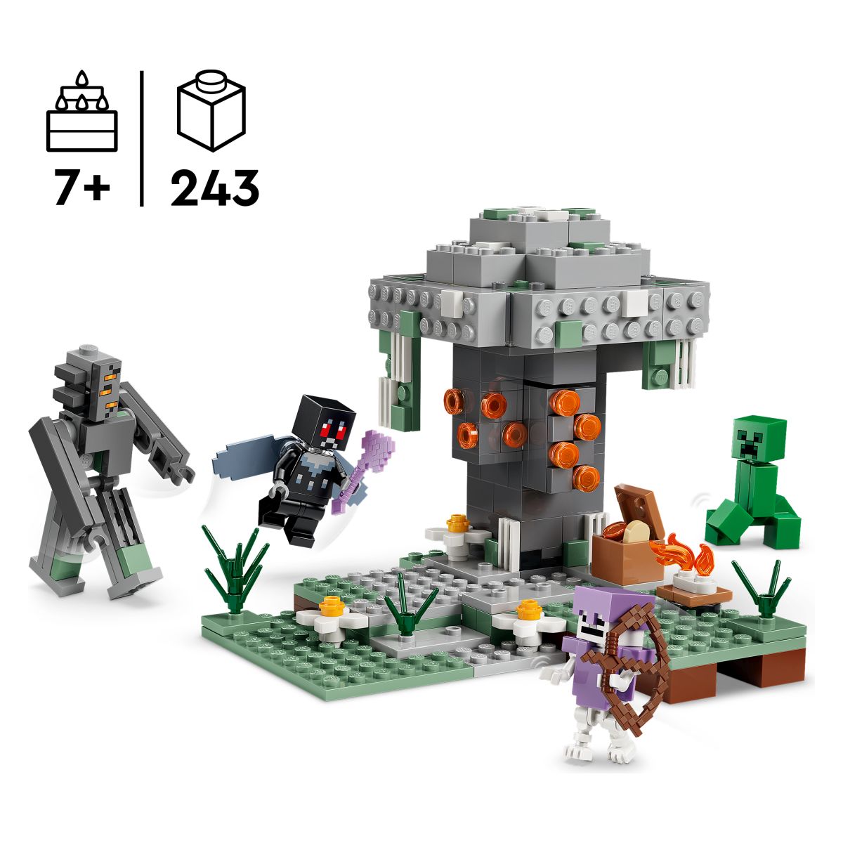 Kocke Minecraft Bledi vrt 21586