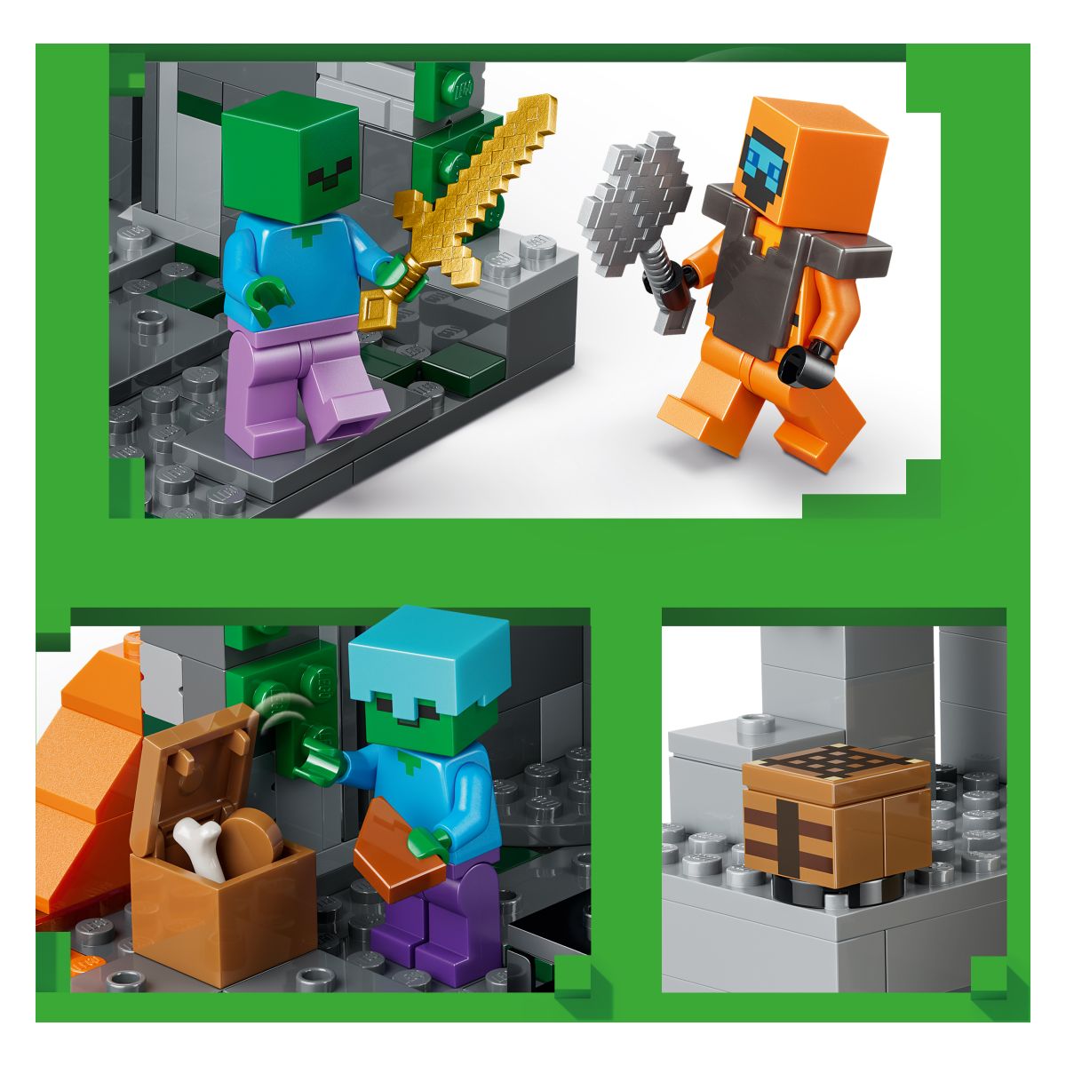 Kocke Minecraft Ječa za zombije 21587