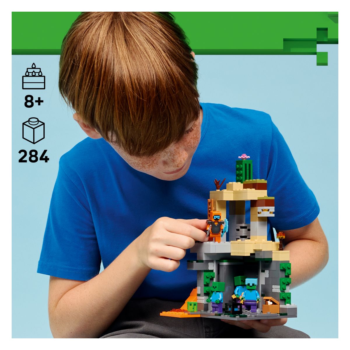 Kocke Minecraft Ječa za zombije 21587