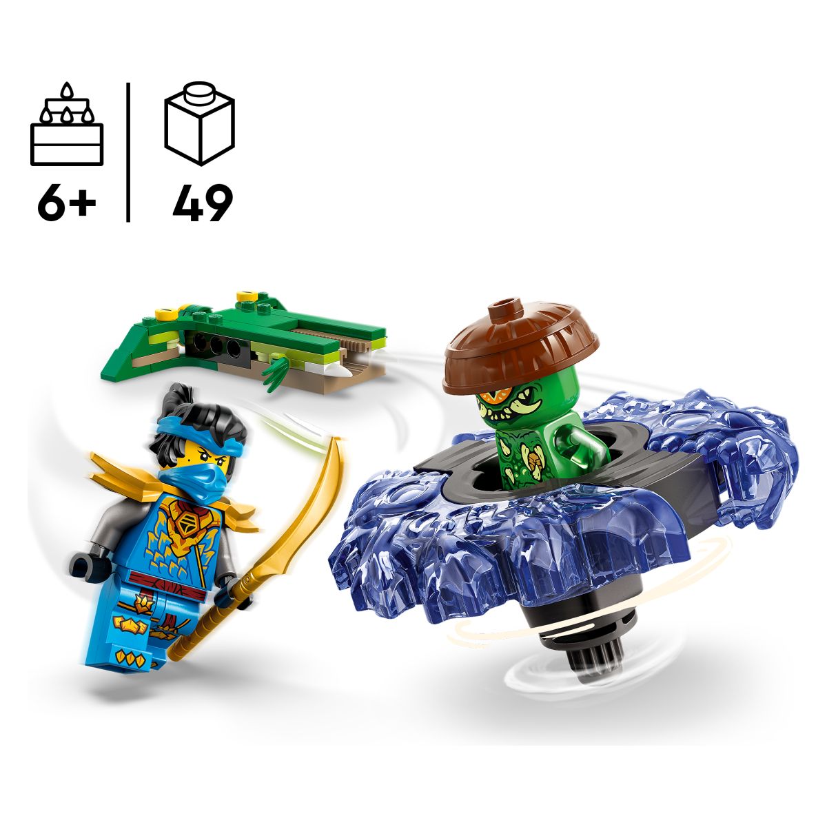 Kocke Ninjago Nya protiv zvrka mutacijskog čudovišta 71849