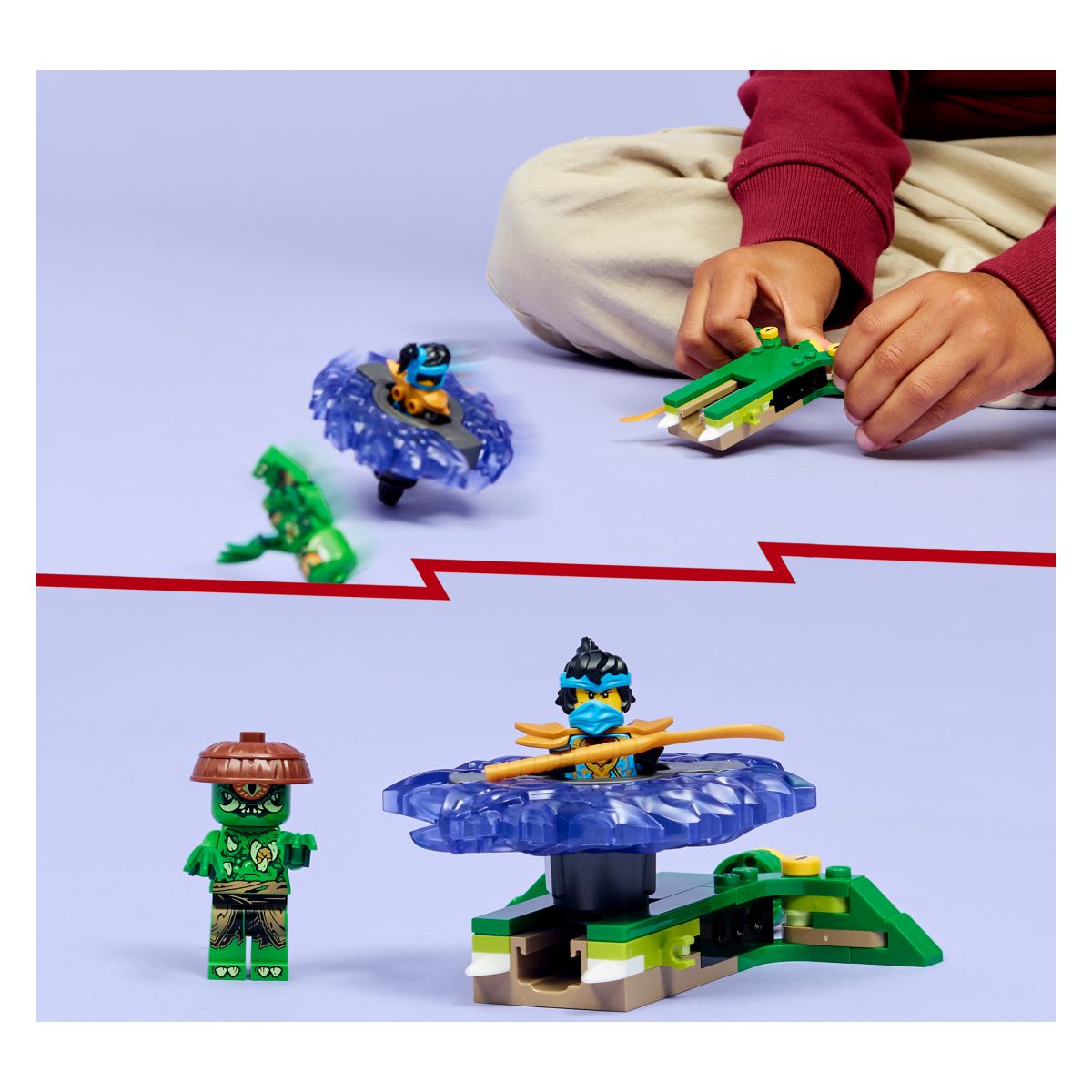 Kocke Ninjago Nya protiv zvrka mutacijskog čudovišta 71849
