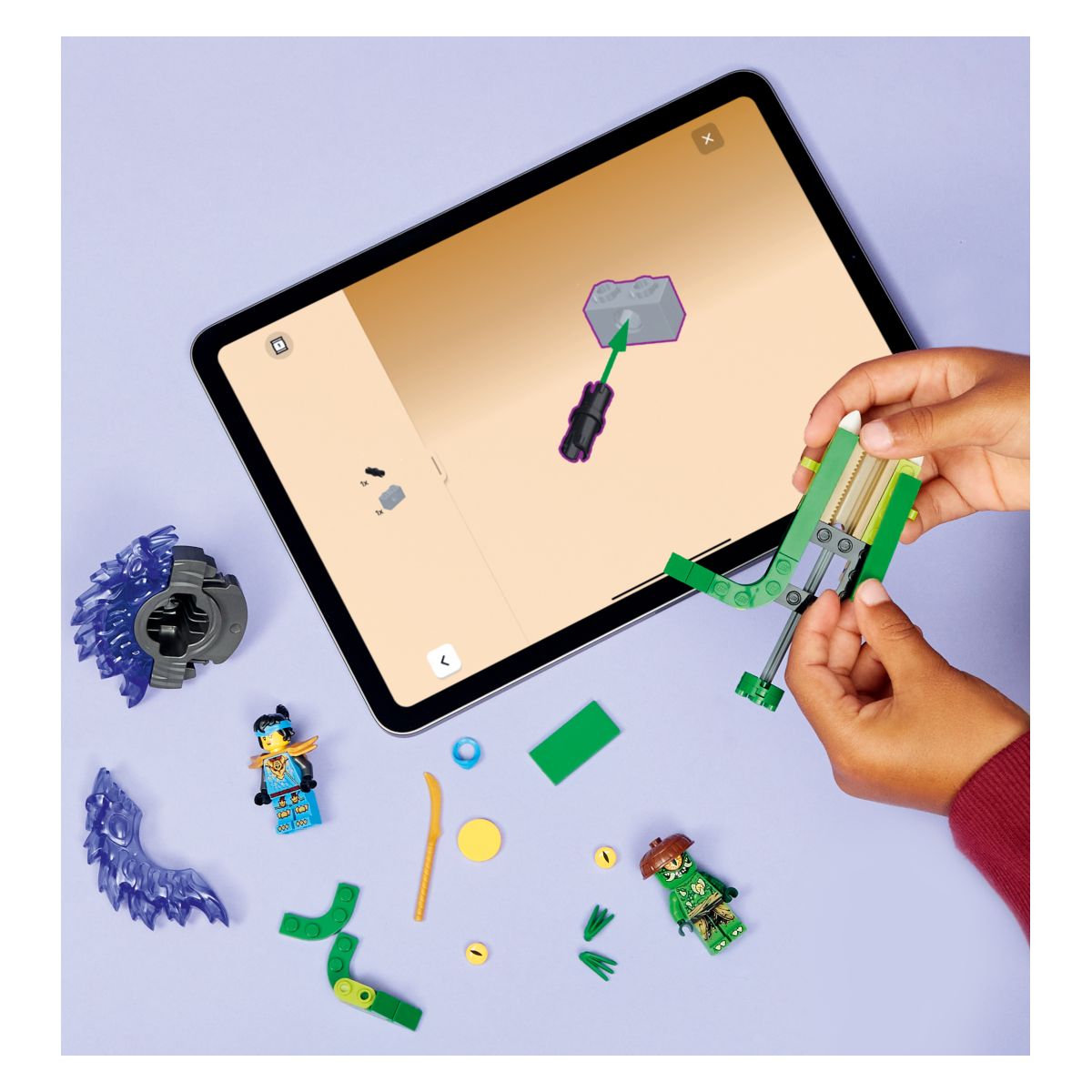 Kocke Ninjago Nya protiv zvrka mutacijskog čudovišta 71849