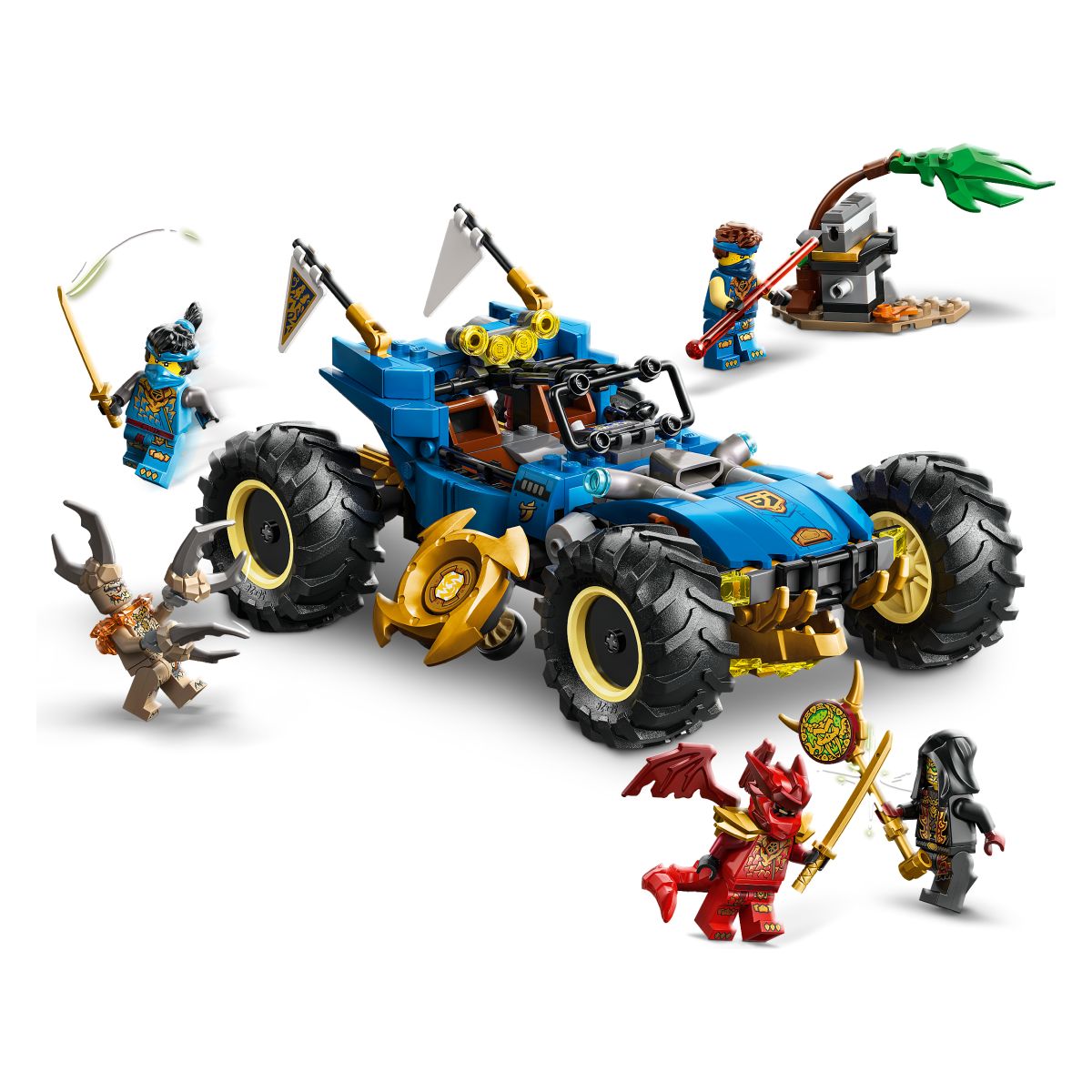 Kocke Ninjago Jayev preoblikovalni avto 71856