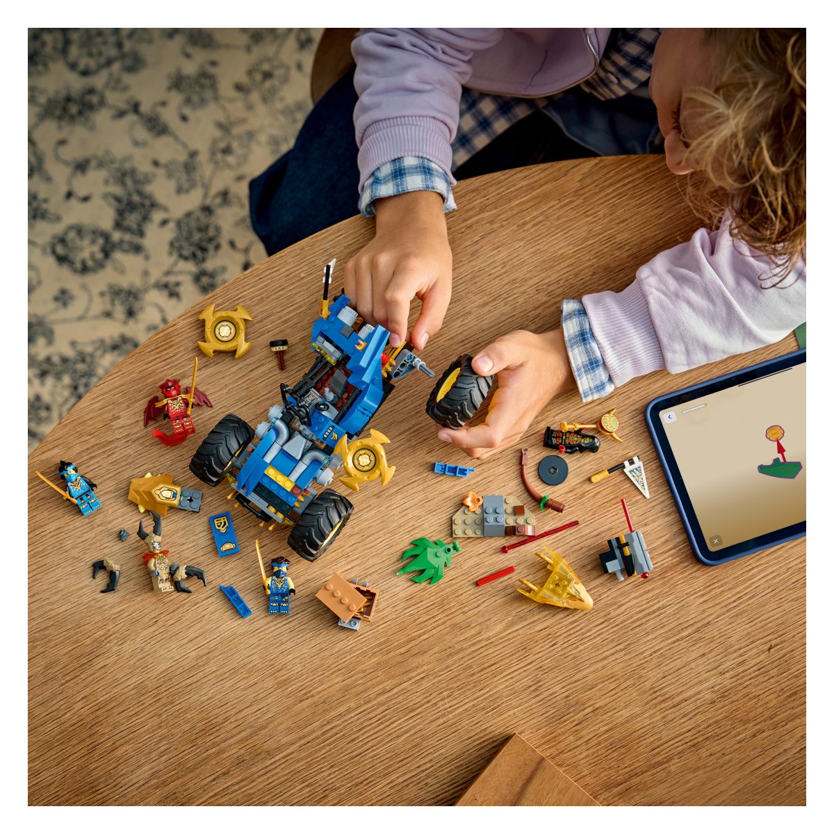 Kocke Ninjago Jayev preoblikovalni avto 71856