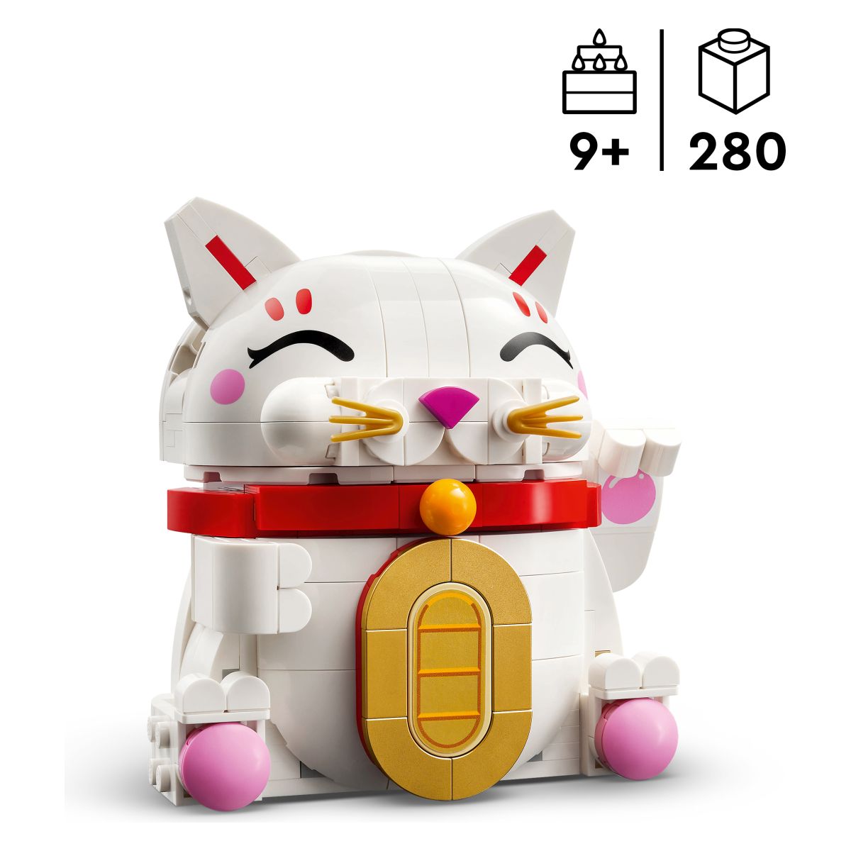 Kocke Icons Mačka srečnica 40813