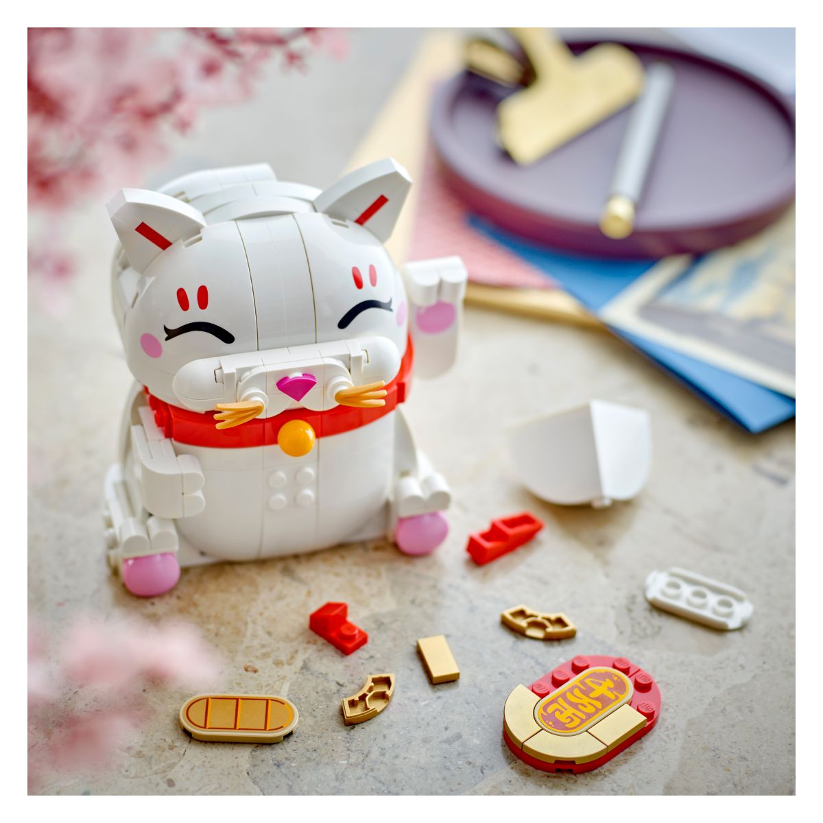 Kocke Icons Mačka srečnica 40813