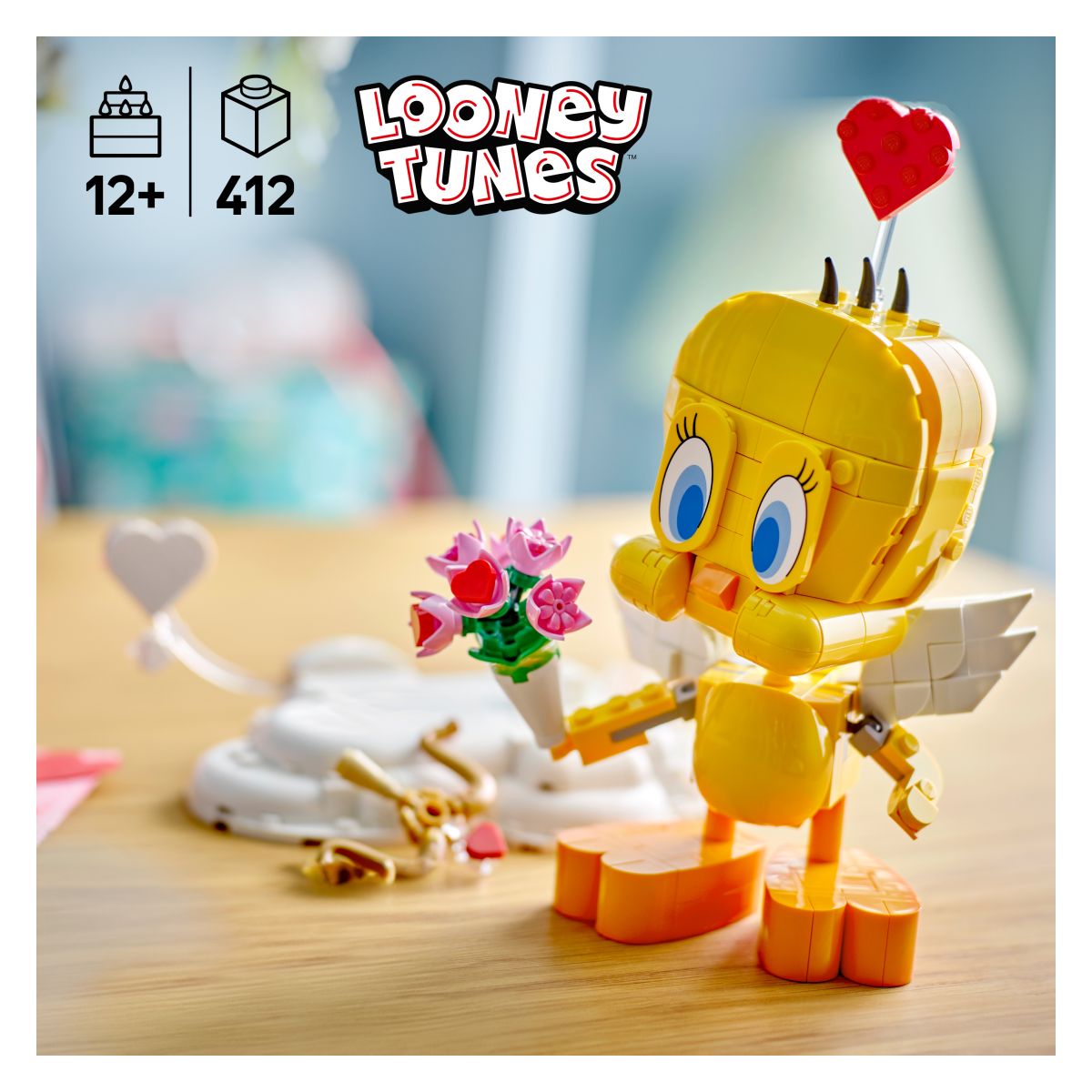 Kocke Icons Ljubki ptiček Tweety 40824