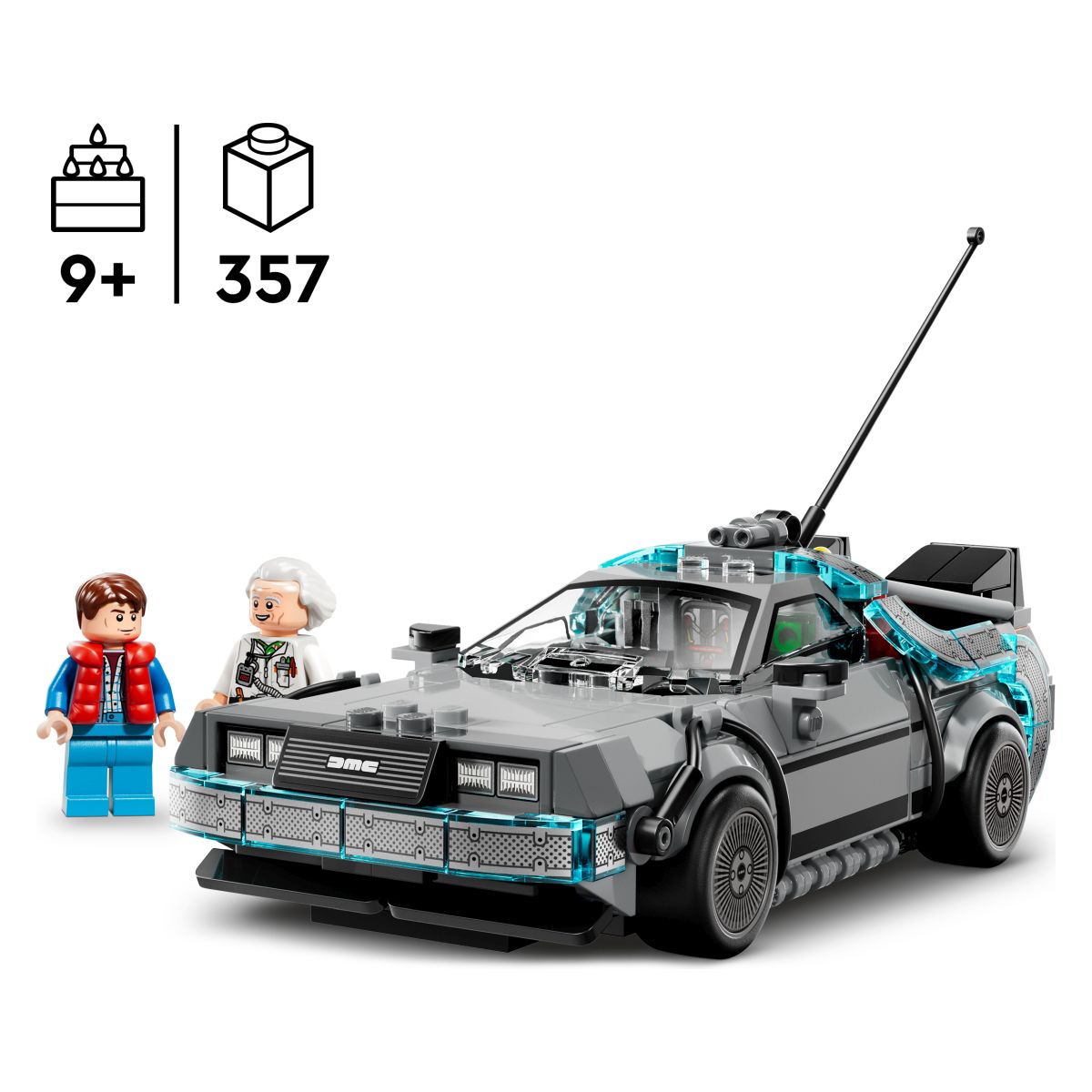 Lego Speed Časovni stroj iz filma Vrnitev v prihodnost 77256 Lego Speed Časovni stroj iz filma Vrnitev v prihodnost 77256