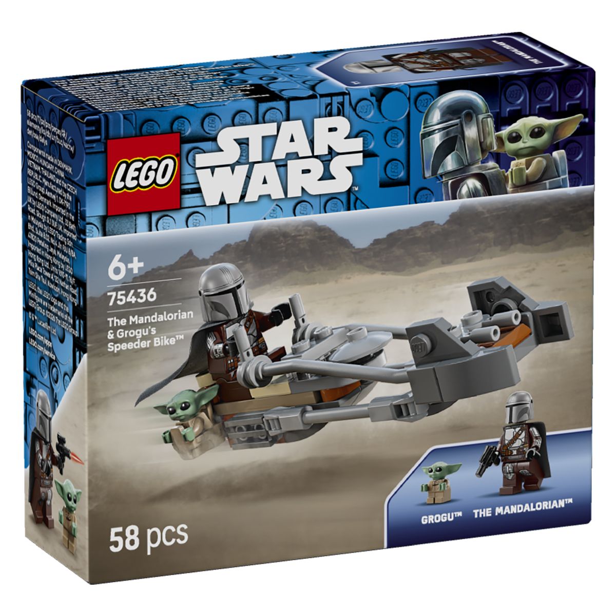 Kocke Star Wars Dirkalni motor za Mandalorca in Groguja 75436 Kocke Star Wars Dirkalni motor za Mandalorca in Groguja 75436