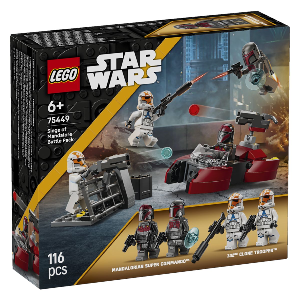 Lego® Star Wars™ 75449 Bojni paket Obleganje Mandalora