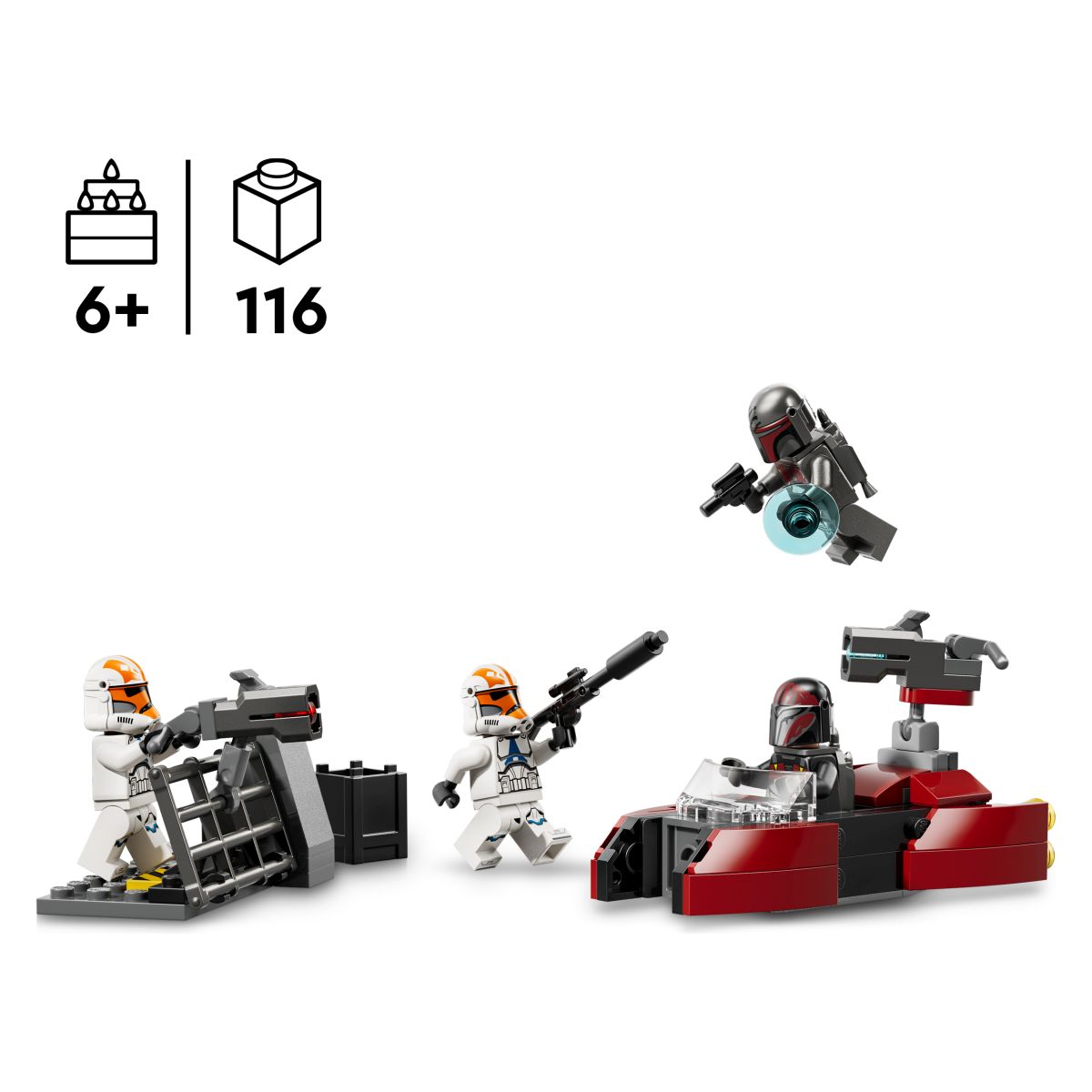Lego® Star Wars™ 75449 Bojni paket Obleganje Mandalora