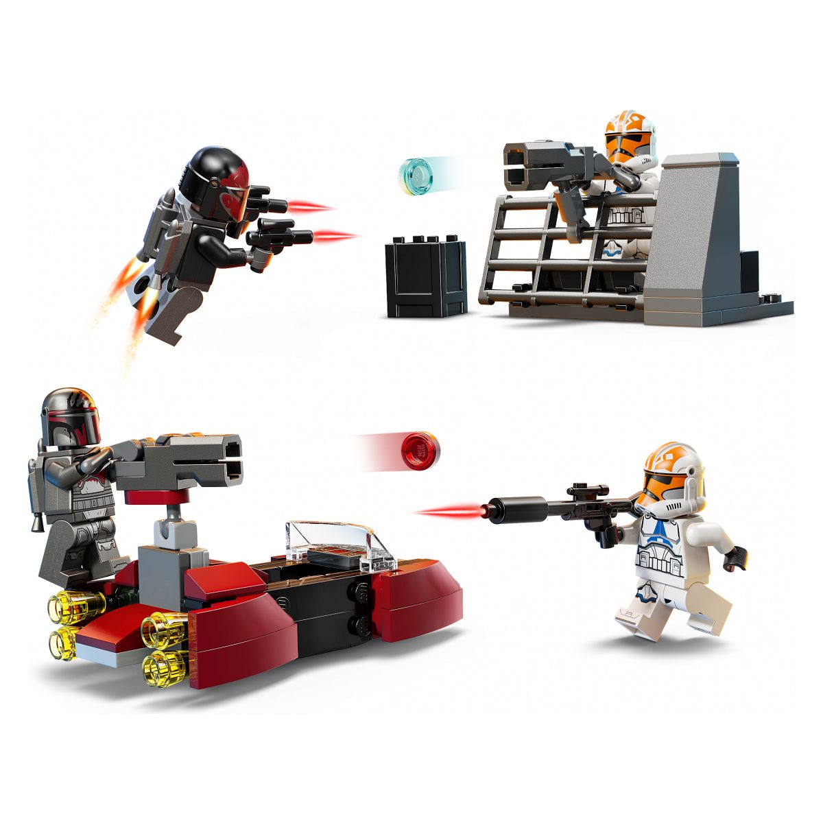 Lego® Star Wars™ 75449 Bojni paket Obleganje Mandalora