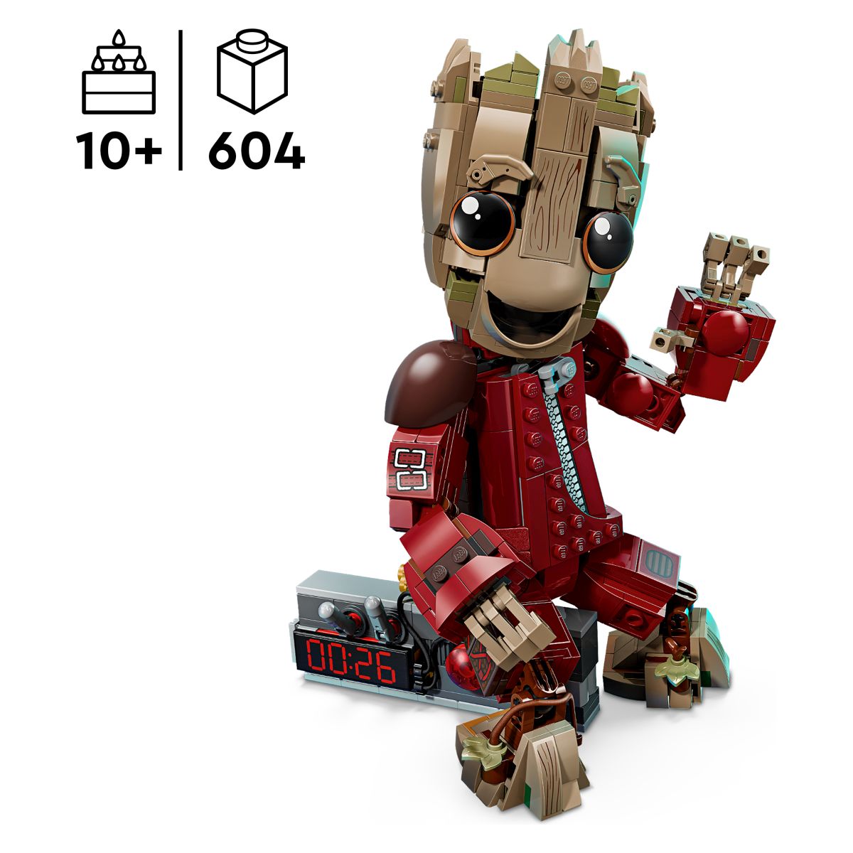 Kocke Super Heroes Groot v pajacu uničevalca 76341 Kocke Super Heroes Groot v pajacu uničevalca 76341