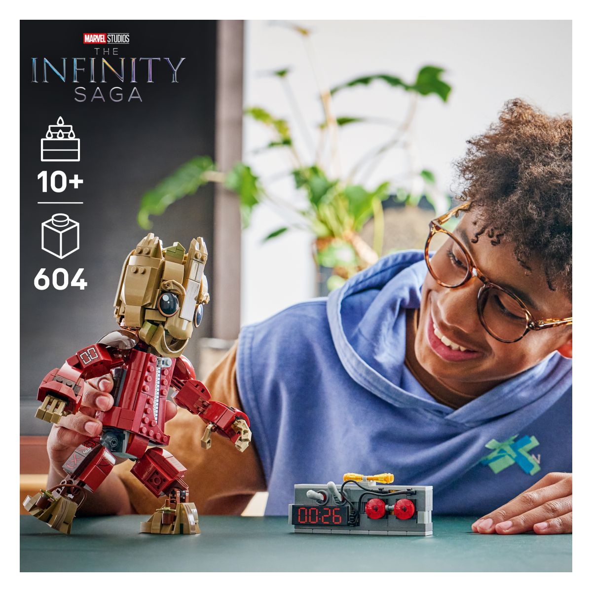 Kocke Super Heroes Groot v pajacu uničevalca 76341 Kocke Super Heroes Groot v pajacu uničevalca 76341