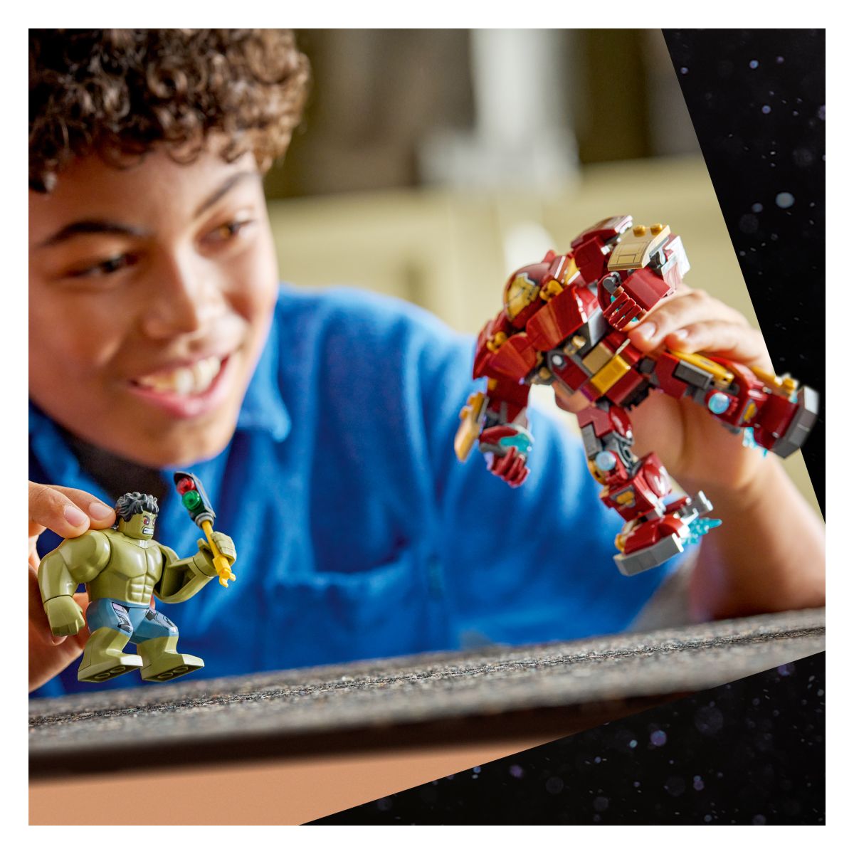 Kocke Super Heroes Epska bitka:Hulkbuster proti Hulku 76343