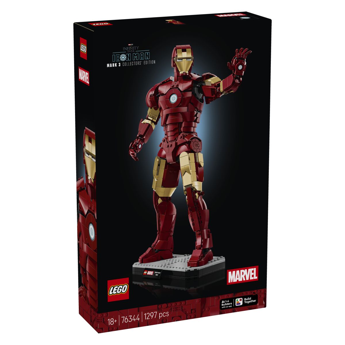Kocke Super Heroes Iron Man Mark 3 – zbirateljska izdaja 76344
