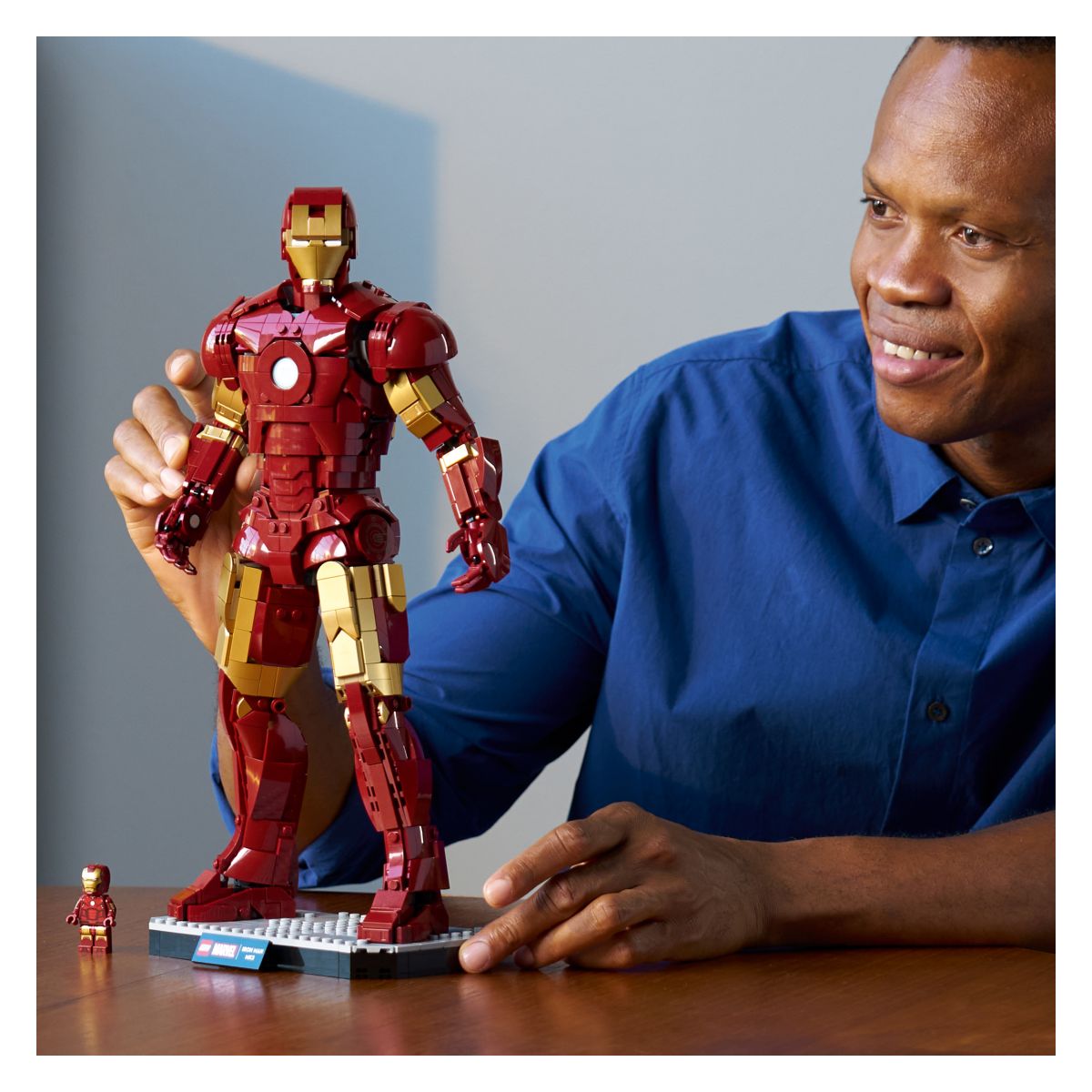 Kocke Super Heroes Iron Man Mark 3 – zbirateljska izdaja 76344