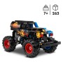Kocke Technic Monster Jam Grave Digger Ogenj in led 42219