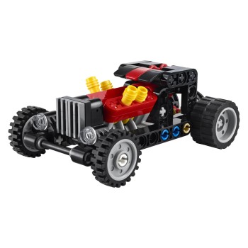 Kocke Technic Rdeči avtomobil Hot Rod 30735