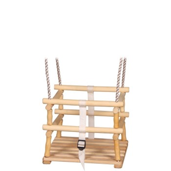 JS gugalnica lesena z opornicami 39250