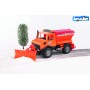 Bruder tovornjak MB Unimog s snežnim plugom Bruder tovornjak MB Unimog s snežnim plugom