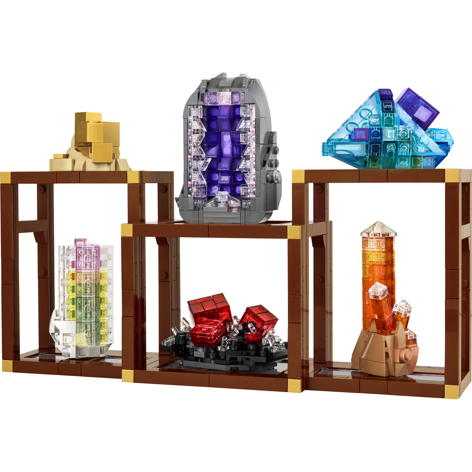 Kockice IDEAS Zbirka Mineral 21362