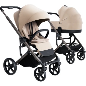 SIRIUS Beige dječja kolica s košarom