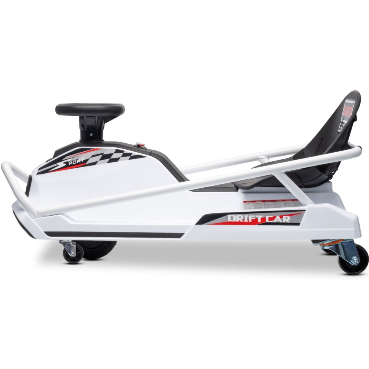 22V Drift Go-Kart, bel otroški avto Beneo 22V Drift Go-Kart, bel otroški avto Beneo