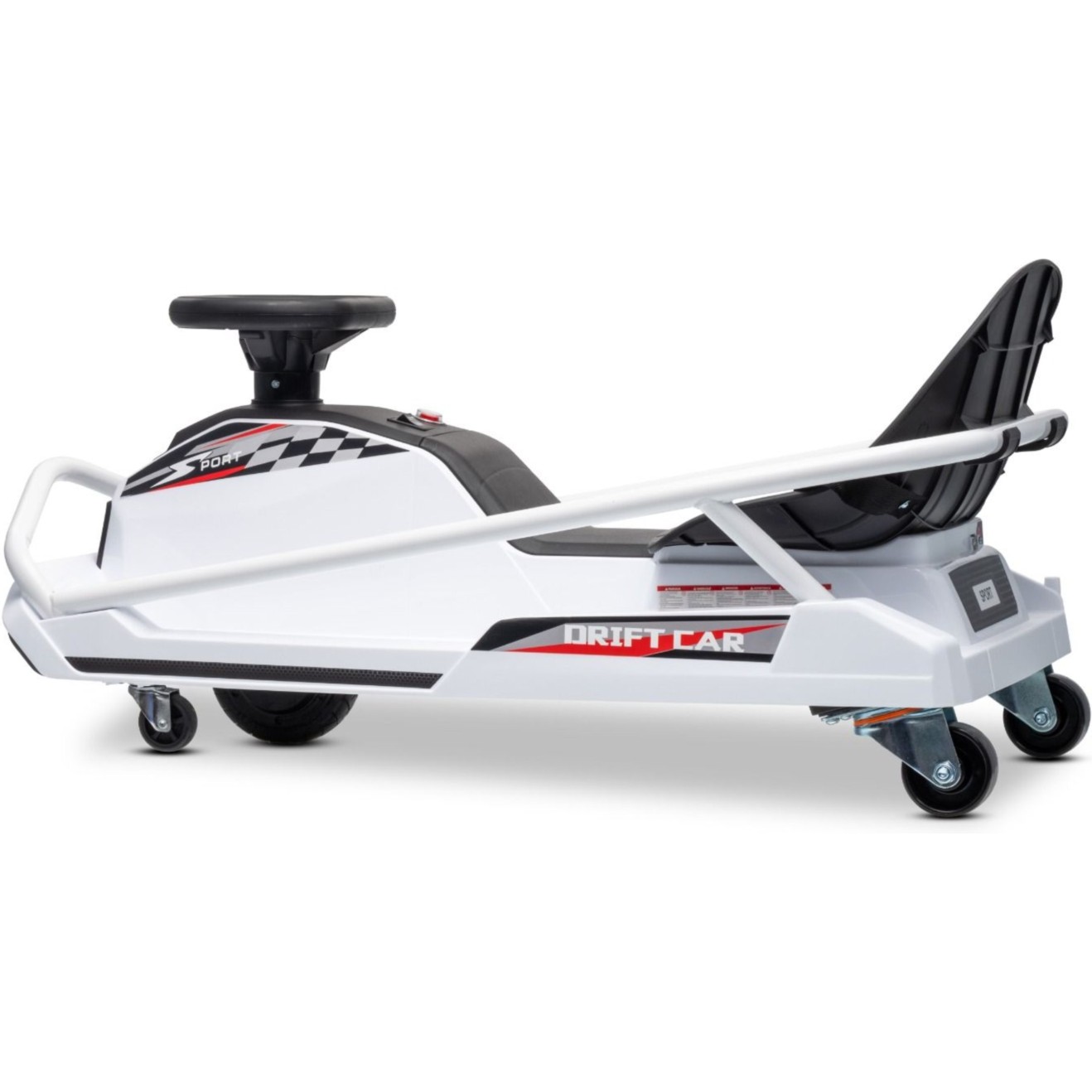 22V Drift Go-Kart, bel otroški avto Beneo 22V Drift Go-Kart, bel otroški avto Beneo