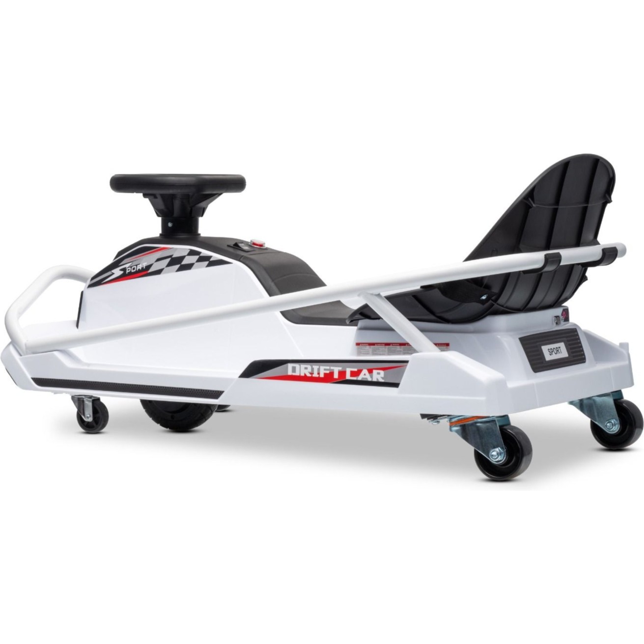 22V Drift Go-Kart, bel otroški avto Beneo 22V Drift Go-Kart, bel otroški avto Beneo