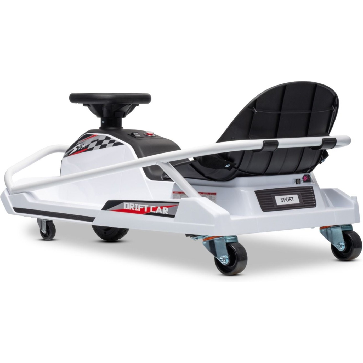 22V Drift Go-Kart, bel otroški avto Beneo 22V Drift Go-Kart, bel otroški avto Beneo