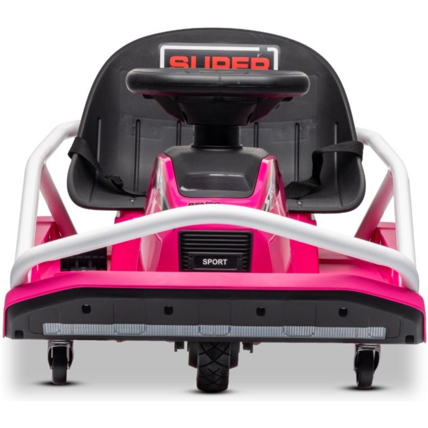22V Drift Go-Kart, pink otroški avto Beneo
