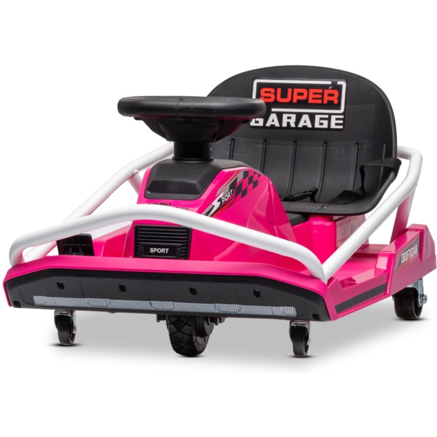 22V Drift Go-Kart, pink otroški avto Beneo