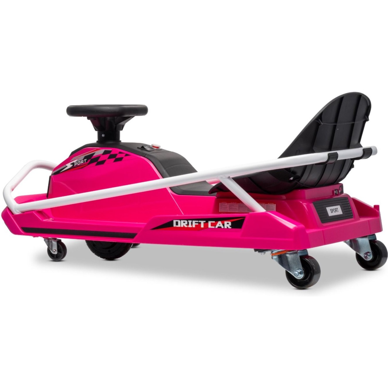22V Drift Go-Kart, pink otroški avto Beneo