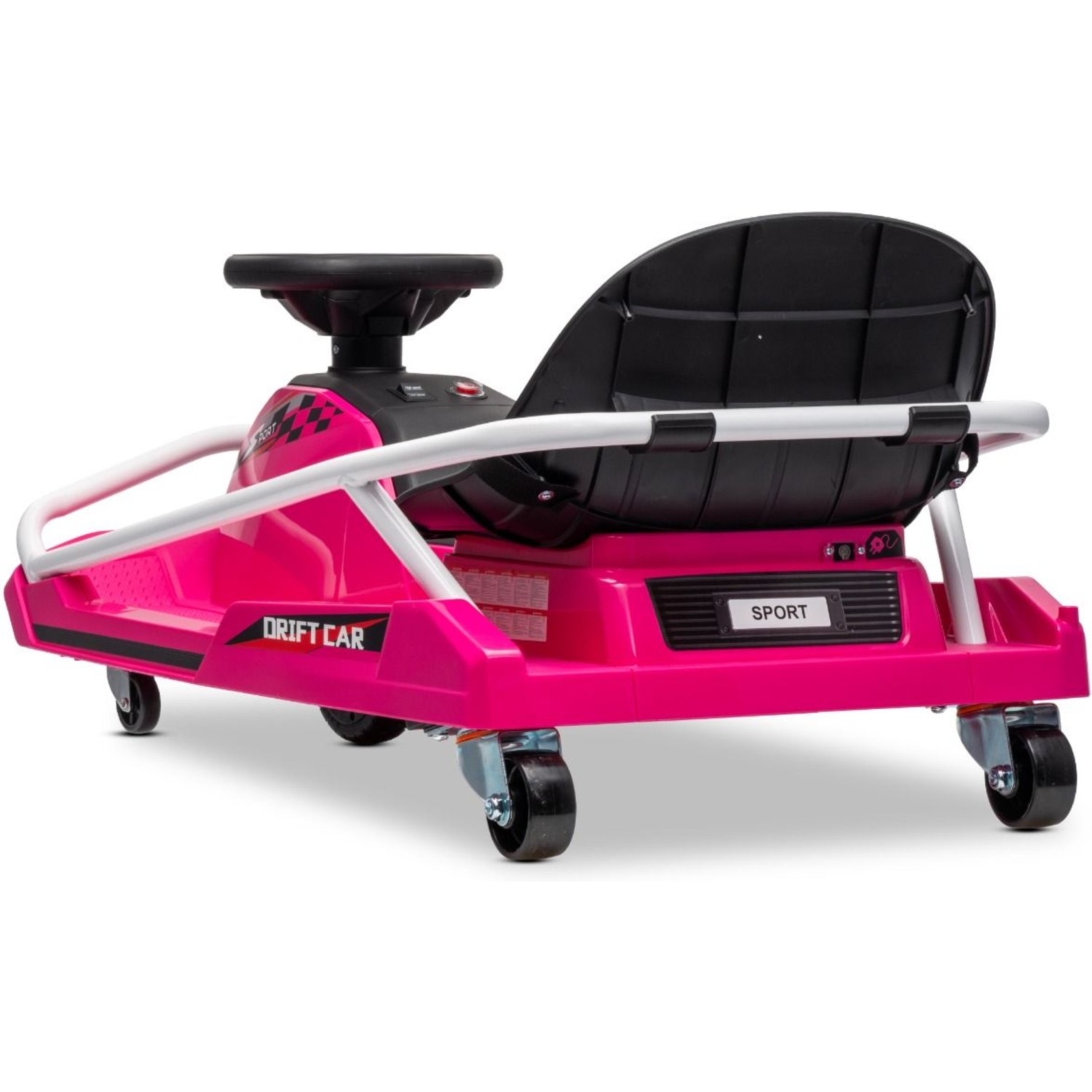 22V Drift Go-Kart, pink otroški avto Beneo