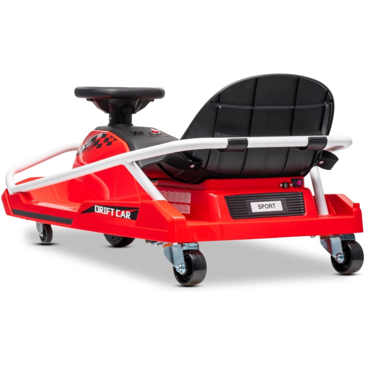 22V Drift Go-Kart, rdeč otroški avto Beneo